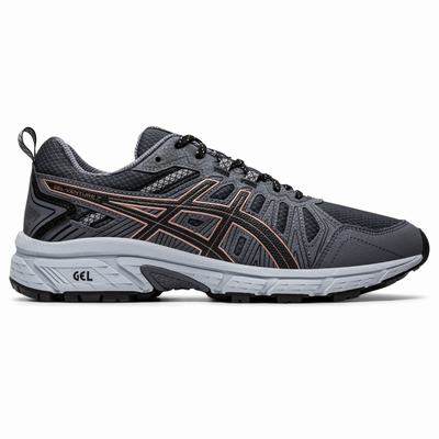 Női Asics Gel-Venture 7 (D) Terepfutó Cipő AS6291745 MélySzürke/Rózsaszín Arany